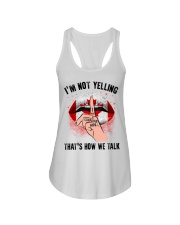 I Am A Canadian Girl That's How We Talk Ladies Flowy Tank tile