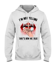 I Am A Canadian Girl That's How We Talk Hooded Sweatshirt tile