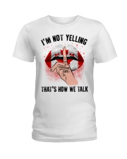 I Am A Canadian Girl That's How We Talk Ladies T-Shirt tile