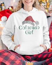 Colorado Girl Giltter Christmas Hooded Sweatshirt custom-hoodie-sweatshirt-lifestyle-front-211