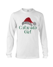 Colorado Girl Giltter Christmas Long Sleeve Tee tile
