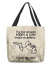 MICHIGAN FLORIDA THE LOVE MOM AND SON All-over Tote thumbnail