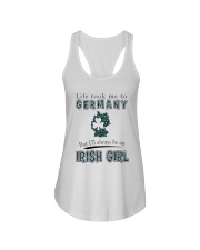 IRISH GIRL LIFE TOOK TO GERMNAY Ladies Flowy Tank tile