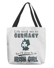 IRISH GIRL LIFE TOOK TO GERMNAY All-Over Tote tile