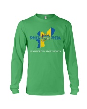 Philadelphia It's Where My Story Begins Long Sleeve Tee tile