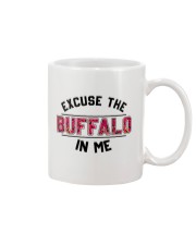 EXCUSE THE BUFFALO IN ME Mug tile