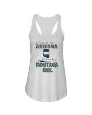 MONTANA GIRL LIFE TOOK TO ARIZONA Ladies Flowy Tank tile