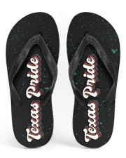 Texas Pride Men's Flip Flops front