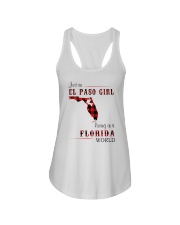 EL PASO GIRL LIVING IN FLORIDA WORLD Ladies Flowy Tank tile