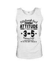 Pittsburgh Girl I Need 3-5 Business Days To Fix My Face Unisex Tank tile