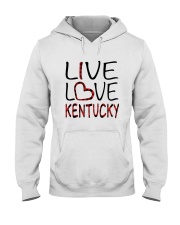 Live Love Kentucky Hooded Sweatshirt tile