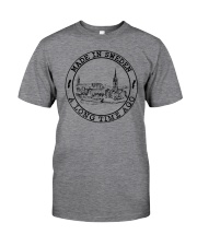 MADE IN SWEDEN A LONG TIME AGO Classic T-Shirt front