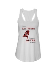 SCOTTISH GIRL LIVING IN DUTCH WORLD Ladies Flowy Tank thumbnail