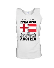 LIVE IN ENGLAND BEGAN IN AUSTRIA ROOT WOMEN Unisex Tank thumbnail