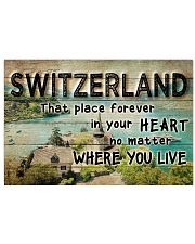 SWITZERLAND THAT PLACE FOREVER IN YOUR HEART 17x11 Poster front