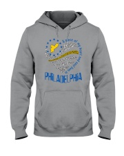 MY HEART AND SOUL LIVES IN PHILADELPHIA Hooded Sweatshirt thumbnail