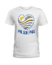 MY HEART AND SOUL LIVES IN PHILADELPHIA Ladies T-Shirt front
