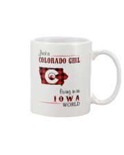 COLORADO GIRL LIVING IN IOWA WORLD Mug thumbnail