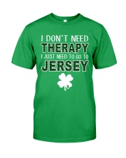 Jersey Don't Need Therapy Classic T-Shirt front