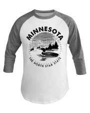 Minnesota The North Star State Baseball Tee tile