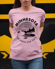 Minnesota The North Star State Ladies T-Shirt apparel-ladies-t-shirt-lifestyle-04