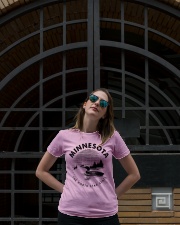 Minnesota The North Star State Ladies T-Shirt lifestyle-women-crewneck-front-1