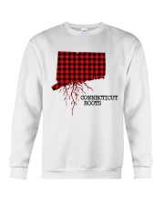 Connecticut Roots Red Pattern Crewneck Sweatshirt tile