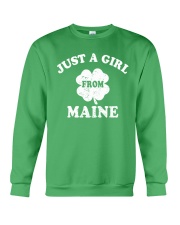 Just A Girl From Maine Crewneck Sweatshirt tile