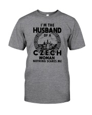 I'M THE HUSBAND OF A CZECH WOMAN Classic T-Shirt front