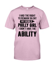 BEING A PHILLY GIRL Classic T-Shirt thumbnail