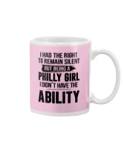 BEING A PHILLY GIRL Mug thumbnail