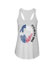 Texas It's In My DNA Ladies Flowy Tank tile