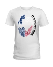 Texas It's In My DNA Ladies T-Shirt tile