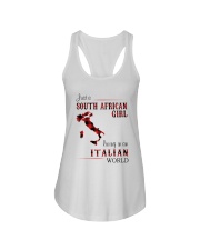 SOUTH AFRICAN GIRL LIVING IN ITALIAN WORLD Ladies Flowy Tank thumbnail