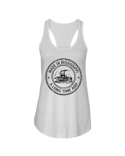 Mississippi A Long Time Ago Circle Ladies Flowy Tank tile