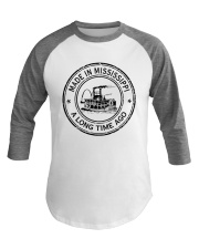 Mississippi A Long Time Ago Circle Baseball Tee tile