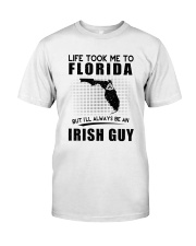 IRISH GUY LIFE TOOK TO FLORIDA Classic T-Shirt tile