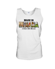 Made In Indiana A Really Long Time Ago Unisex Tank tile