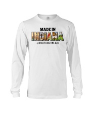 Made In Indiana A Really Long Time Ago Long Sleeve Tee tile