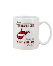 TENNESSEE GIRL LIVING IN WEST VIRGINIA WORLD Mug thumbnail