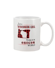 WISCONSIN GIRL LIVING IN OREGON WORLD Mug thumbnail