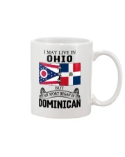 LIVE IN OHIO BEGAN IN DOMINICAN ROOT WOMEN Mug thumbnail