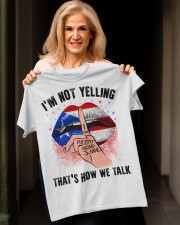 I Am A Puerto Rican Girl That's How We Talk Classic T-Shirt apparel-classic-tshirt-lifestyle-front-118