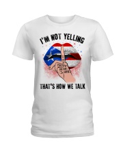 I Am A Puerto Rican Girl That's How We Talk Ladies T-Shirt tile