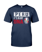 Peru In My Dna Classic T-Shirt front