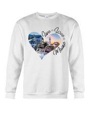 Live Love Maine Crewneck Sweatshirt tile