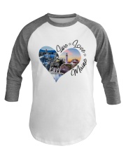 Live Love Maine Baseball Tee tile