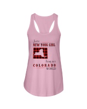 NEW YORK GIRL LIVING IN COLORADO WORLD Ladies Flowy Tank thumbnail