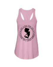 NEW YORK GIRL LIVING IN JERSEY WORLD Ladies Flowy Tank thumbnail