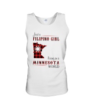 FILIPINO GIRL LIVING IN MINNESOTA WORLD Unisex Tank tile